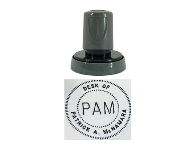 Deluxe seal highlighter darkens embossed area for easier readability.  Comes in two sizes: 1-9/16" and 2" diameter.