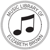 Music logo embossing seal is great for the music lover in your life.