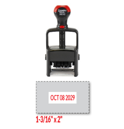 Premier Mark 913 Dater is a heavy duty dater, self-inking custom dater with 7 years on the band, choose one or two ink colors.