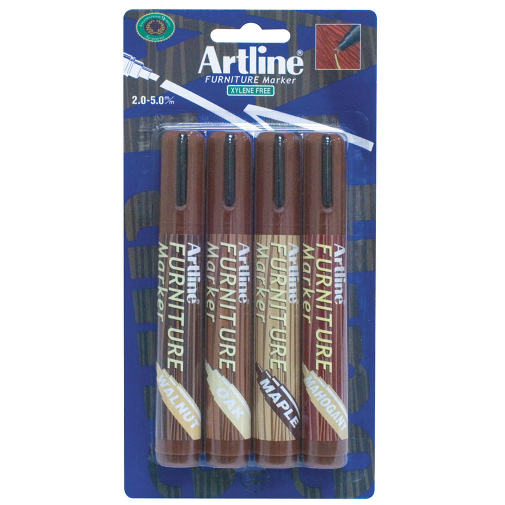 Artline Furniture Marker Sets, Black Furniture Marker