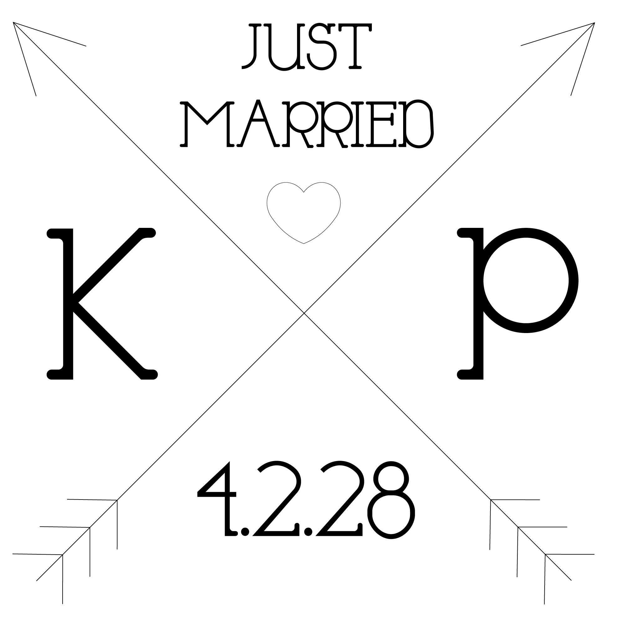 cross-arrow-just-married-rubber-stamp for Free Printable Just Married Sign Cross Arrow Just Married Rubber Stamp for Free Printable Just Married Sign