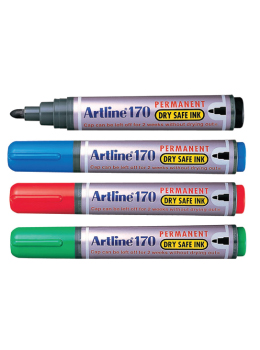 EK-170 - Artline 2.0mm Bullet Dry Safe Permanent Marker - Sold by the Dozen