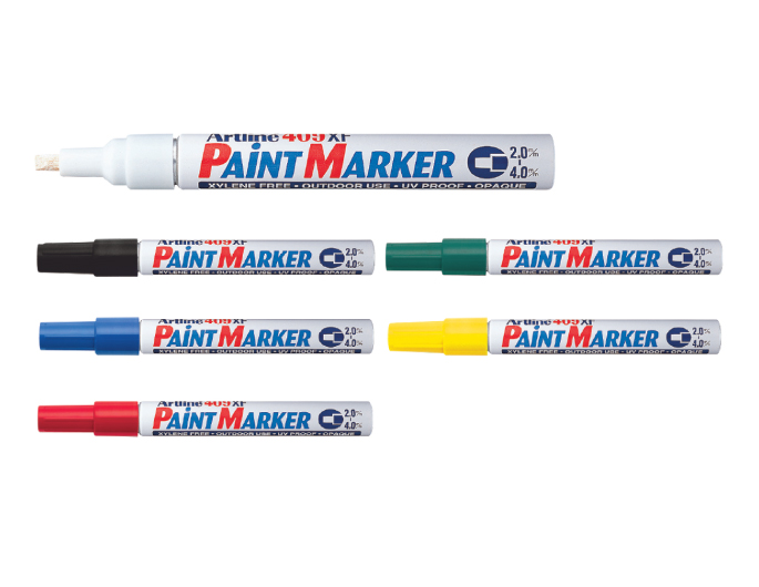 Artline 2-4mm Chisel Paint Markers Sold by the Dozen