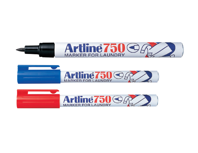 Artline Laundry Markers 0.8mm Bullet Sold by the Dozen