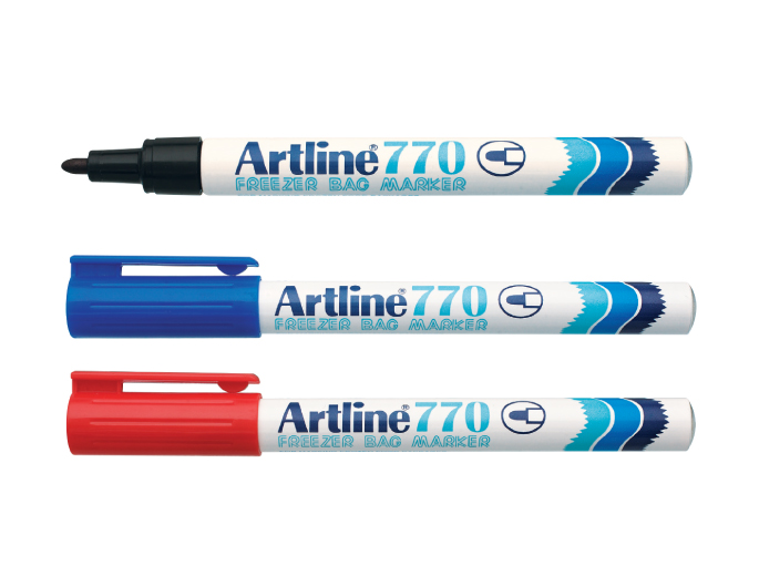 Artline Freezer Bag Markers 1.0mm Bullet Sold by the Dozen