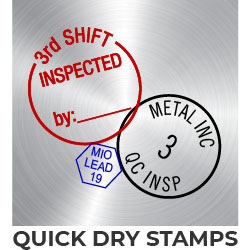 Quick Dry Stamps