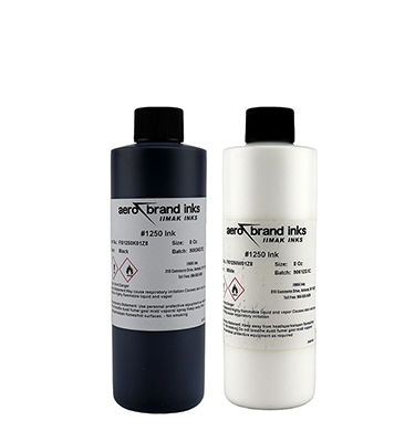 Aero Marking Ink.  Quick Dry Ink, used on non-porous surfaces.
