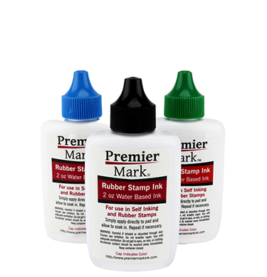 Rubber Stamp Refill Ink.  Adds thousands and thousands of impressions to your stamp!