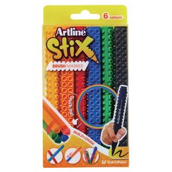 Artline Stix Markers.  6 pack of connectible markers.  Markers are design to give the look and feel of a painting.
