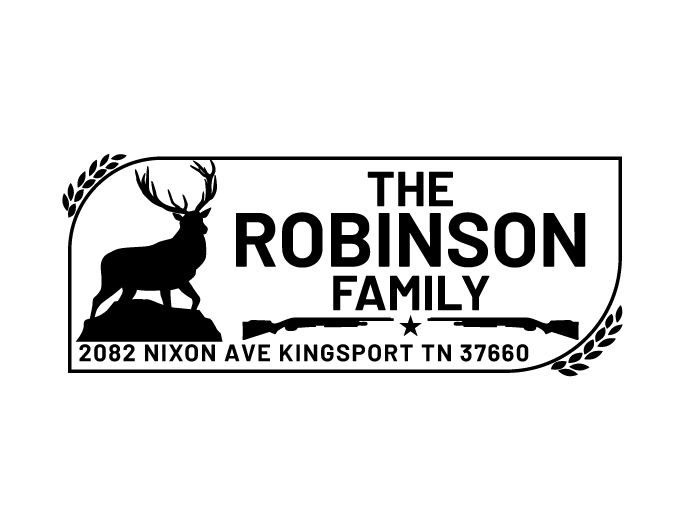 Designer return address stamp.  Unique design comes with thousands of impressions.  Customize with your own information.  Stamp is re-inkable.