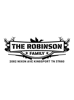 Designer return address stamp.  Unique design comes with thousands of impressions.  Customize with your own information.  Stamp is re-inkable.