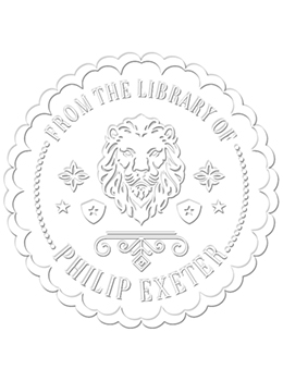 Library paper embossing seal is great for your personal library.  Comes with your custom information with a lion design.