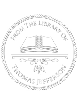 Library paper embossing seal is great for your personal library.  Comes with your custom information.