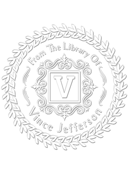 Library paper embossing seal is great for your personal library.  Comes with your custom information.