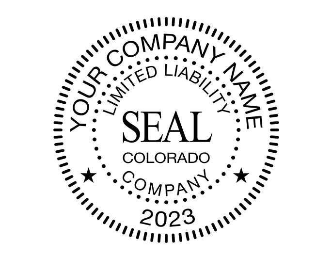 Limited liability paper embossing seal. Choose from pocket or desk style. Makes a great gift.