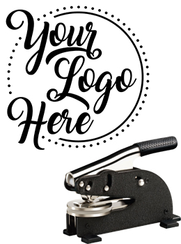 Emboss your company or personal logo on paper with our custom logo desk embossing seal.