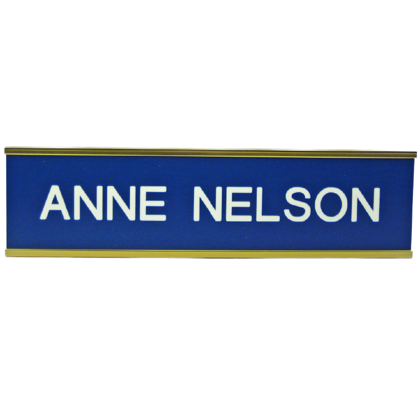 Wall Name Plates with Holders