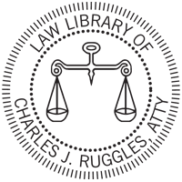 Scales of Justice logo embossing seal is great for someone studying law or someone who practices law.