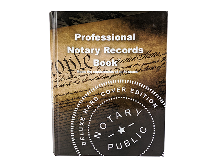 Deluxe Professional Notary Records Book&trade;<br>(Hard Cover)