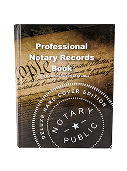 NRB-HC - Deluxe Professional Notary Records Book&trade;
(Hard Cover)