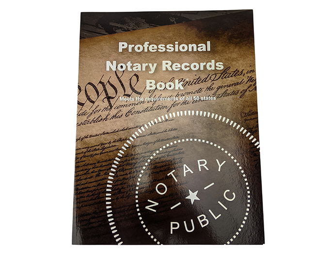 Professional Notary Records Book&trade;