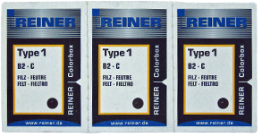Reiner 316 Numbering Machine Replacement Pads - Pack of 3
