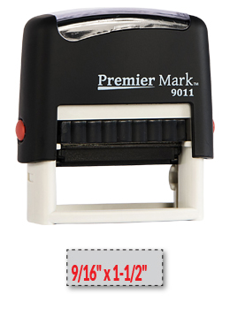 What a steal! $6.49 for a 3-line self-inking address stamp! Set and preview your stamp online!