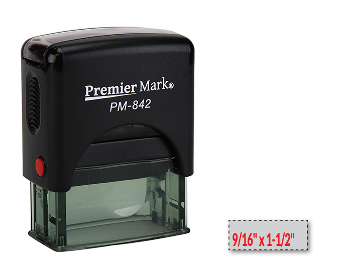 Premier Mark 842 Self-Inking Stamp | Rubber Stamp Warehouse
