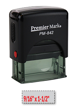 PM-830 Premier Mark Self-Inking Stamp