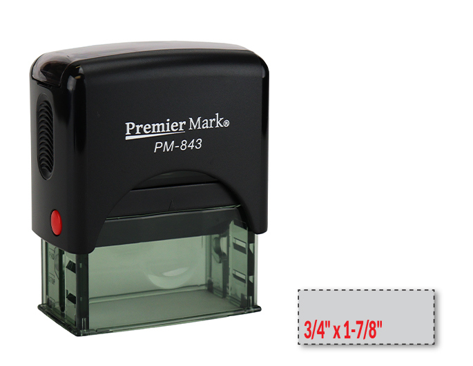 Premier Mark 844 Self-Inking Stamp | Rubber Stamp Warehouse