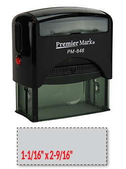 PM-830 Premier Mark Self-Inking Stamp