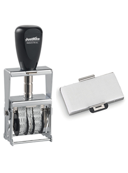 JustRite self-inking dater replacement pad.  Replacement pad for the SID-0, SID-1 and SID-2.  JustRite replacement pads for self-inking daters.