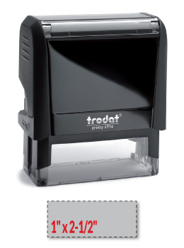 Trodat 4914 self-inking stamp is a custom self-inking stamp. High quality plastic deliver a perfect impression.