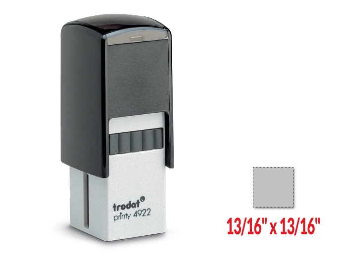 Trodat 4922 self-inking stamp is a custom self-inking stamp. High quality plastic deliver a perfect impression.