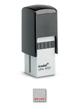 Trodat 4922 self-inking stamp is a custom self-inking stamp. High quality plastic deliver a perfect impression.