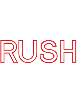 #1004 Rush Stock Stamp