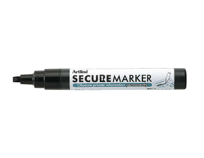 Xstamper 35305 secure marker. Conceal sensitive information and leave data unreadable. Shake well before use.